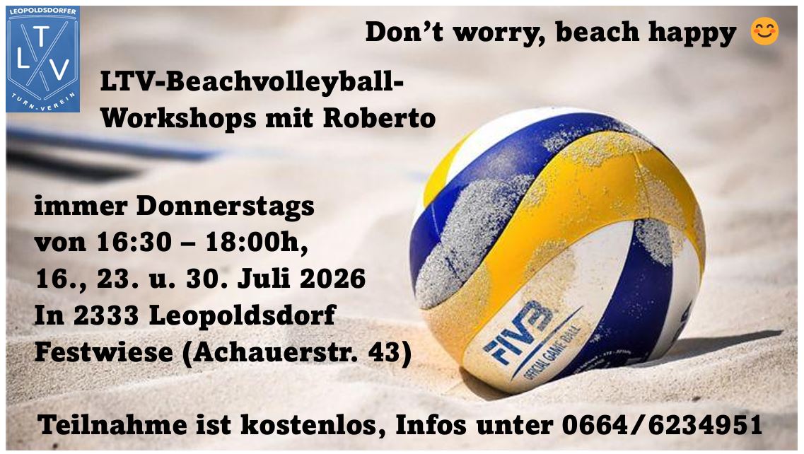 LTV-Beachvolleyball Workshops